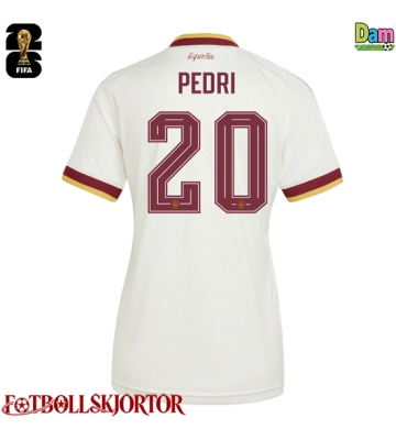 Spanien Pedri Gonzalez #20 Bortatröja Dam VM 2026 Kortärmad